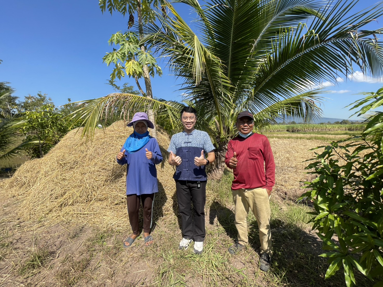 📢สพอ.หนองบัวแดง :ติดตามเยี่ยมชมและให้กำลังใจแปลงโคกหนองนา 🌱♻️