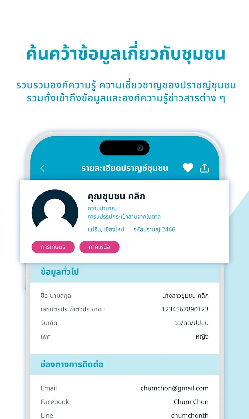  **Click ชุมชน แอปเดียวค้นหาข้อมูลชุมชนได้สะดวก**