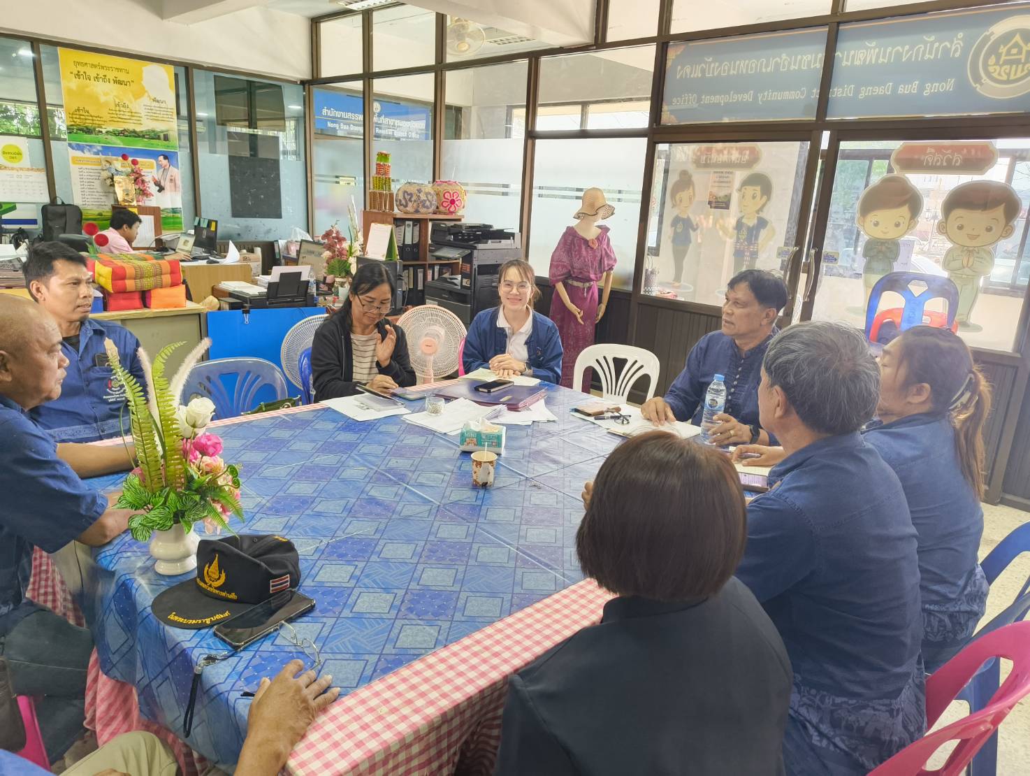 สพอ.หนองบัวแดง ประชุมผู้นำ อช. อำเภอหนองบัวแดง ประจำไตรมาสที่ 2