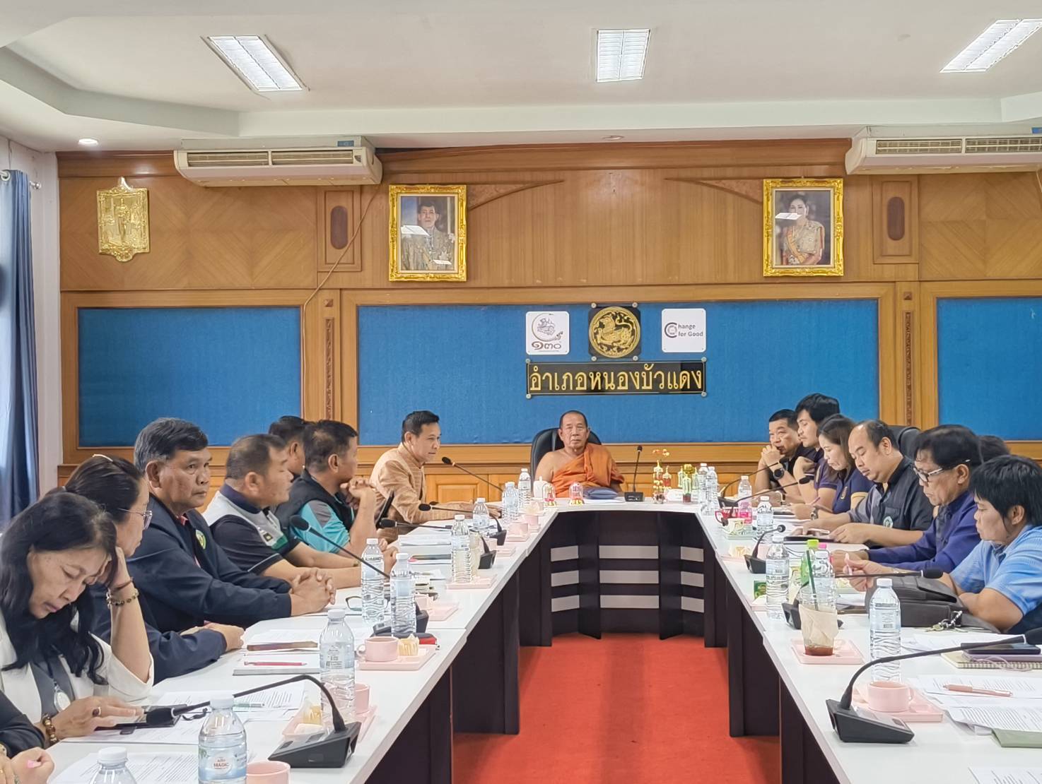สพอ.หนองบัวแดง เข้าร่วมประชุมคณะกรรมการบริหารกองทุนบุญกระธูป 