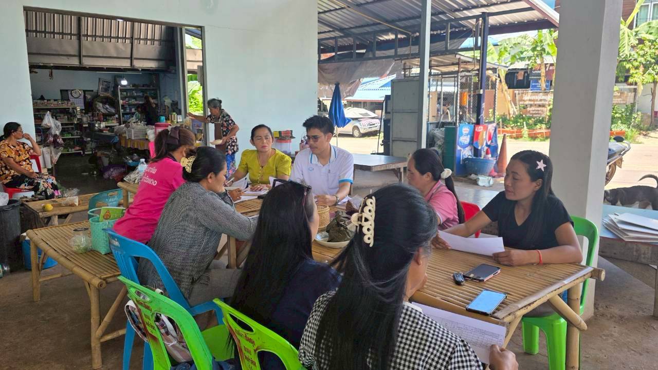 📢 สพอ.หนองบัวแดง ลงพื้นที่ประชุมคณะทำงานขับเคลื่อนกองทุนพัฒนาบทบาทสตรีตำบลถ้ำวัวแดง