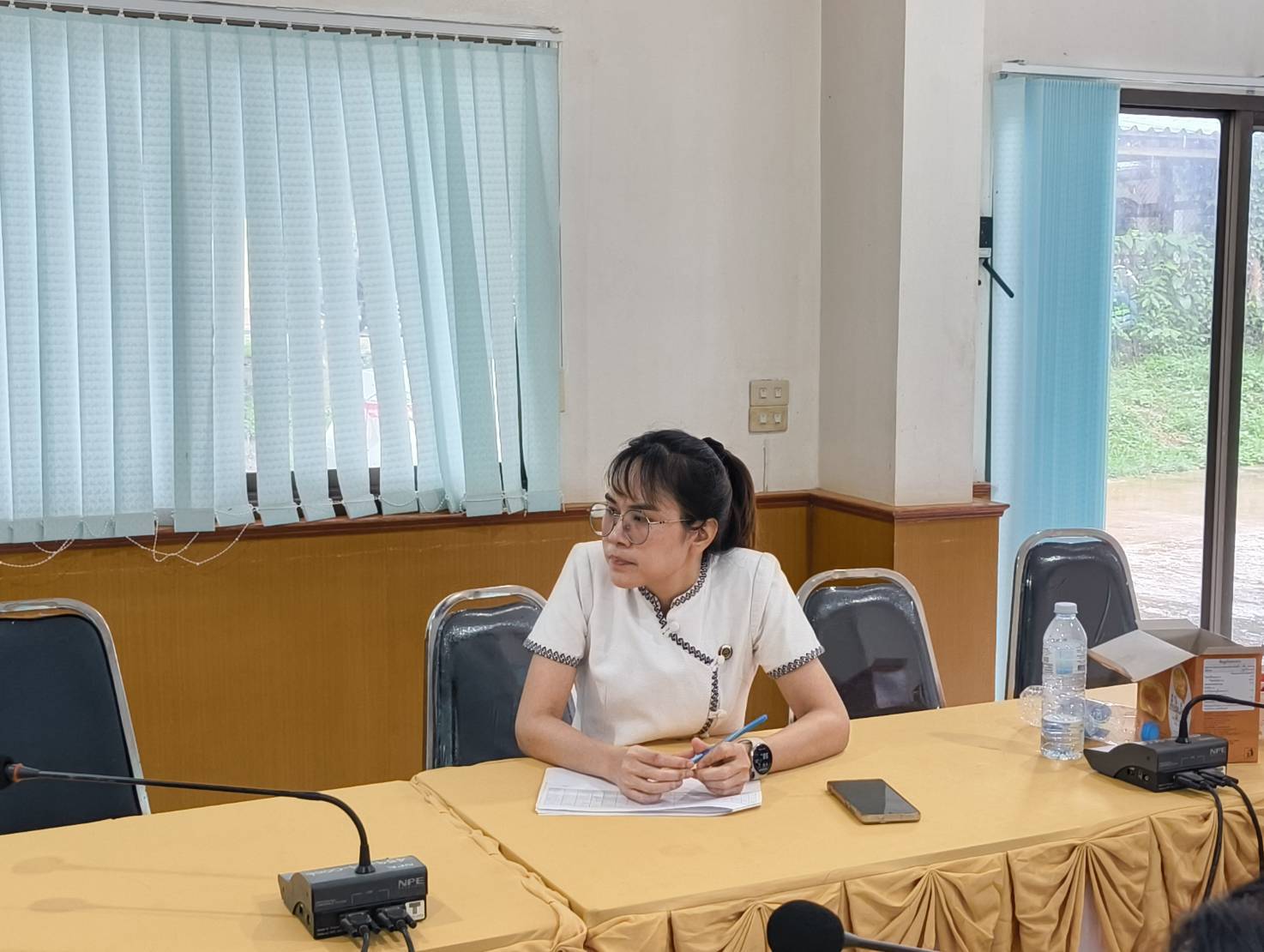 📢 สพอ.หนองบัวแดง ลงพื้นที่ประชุมคณะทำงานขับเคลื่อนกองทุนพัฒนาบทบาทสตรีตำบลวังชมภู